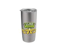 Veganism Herbivore Vegan Pie Pi Day Math Teacher Plant Based Stainless Steel Insulated Tumbler