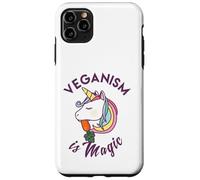 Veganism Is Magic - Vegan Animals Vegetarian Peace Unicorn Case for iPhone 11 Pro Max