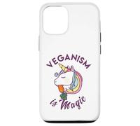 Veganism Is Magic - Vegan Animals Vegetarian Peace Unicorn Case for iPhone 12/12 Pro