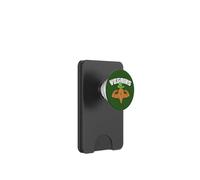 Veganism Vegains Funny Carrot Pun Vegetables Sports Vegan PopSockets PopWallet for MagSafe