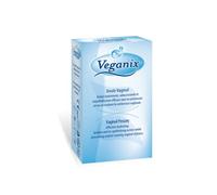 VEGANIX® - Vaginal Suppositories/Pessaries - Moisturising & Soothing Action - Intimate Irritation & Vaginal Dryness - Hormone & Paraben Free - Plant Extracts, Vitamin E & Hyaluronic Acid - Pack of 10