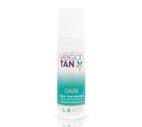 VeganTan Self Fake Tan Mousse for Long-Lasting Streak-Free, Dark 150ml