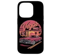 Vegas 1983 Retro Classic Car Sunset Skyline Case for iPhone 14 Pro