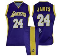 VEGAS Basketball Kit, 2 Piece Basketball Jersey and Shorts, Sleeveless Basketball Dress, Adult Basketball Jersey (UK, Alpha, XXL, Regular, Regular, Purple)