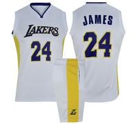 VEGAS Basketball Kit, 2 Piece Basketball Jersey and Shorts, Sleeveless Basketball Dress, Adult Basketball Jersey (UK, Alpha, 3XL, Regular, Regular, White & Yellow)