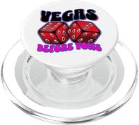 Vegas Before-Vows s Retro Dice s Bachelorette Party Trip PopSockets PopGrip for MagSafe