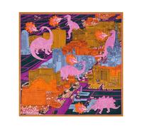 Vegas Carré, female, Inoui Editions, Scarves, Multicolor, ONE SIZE, Accessories ONE SIZE