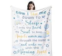 Vegas Christening Gift for Boy, Baptism Gifts for Boys, Boys Christening/Baptism Gifts, Unique Christening Gifts, Boy Christening Decorations, Christening Blanket 130X100CM