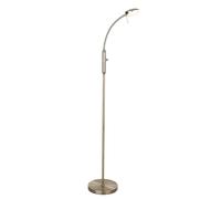 Vegas Floor Lamp Dimmer Antique Brass