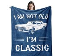 Vegas Funny Gifts for Men, Birthday Gifts for Men, Birthday Gifts for Dad/Grandad/Husband, Personalised Gifts for Man Funny and Unusual, Retirement Gifts Ideas for Older Man Blanket 150X130CM