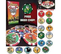 Vegas Golf High Roller Complete Edition - All 14 Chips Poker Chip Golf Game