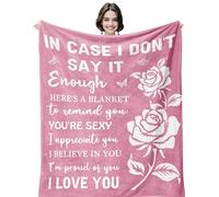 Vegas I Love You Gifts for Her, Anniversary Day Gifts for Her, Gifts for Girlfriend, Wife Birthday Gifts, Couples Romantic Gifts for Girlfriend, Wedding Gifts for Wife, Love Blanket 150X130CM