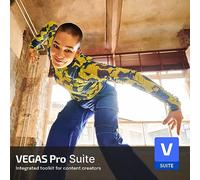 VEGAS Pro Suite 21 - Integrated video and audio editing tools for content creators | video editing software | video cutting software | video editor | Windows 10/11 PC | 1 license