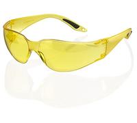 BEESWIFT Safety Spectacles Wraparound BBVSS2Y Yellow Lens
