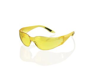Vegas Safety Spectacles Wraparound Yellow BBVSS2Y