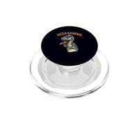 VEGASAURUS Dinosaur T-Rex Eat Carrot Vegan Life Style PopSockets PopGrip for MagSafe