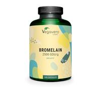 Vegavero Bromelain 650 mg | High Strength - 2500 GDU/g | Gastro-Resistant DrCaps | NO Additives, Lab-Tested | Pure Pineapple Enzyme | 240 Capsules | Vegan