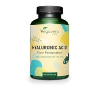 Vegavero Hyaluronic Acid Supplements | NO Additives, Lab-Tested | High Strength 600 mg with 800-1500 kDa | 180 Capsules (6 Months) | Vegan