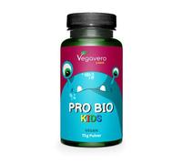 Vegavero Organic Probiotics for Kids | NO Additives | Organic Prebiotic Inulin and 5 Bacterial Strains with 10 Billion CFU | for Children 3+ Years | 75g Powder | Spoon Included