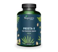 Vegavero Prosta-X Supplement | 180 Capsules (3 Months Supply) | Pumpkin Seed & Stinging Nettle Root Extracts | 80% Fatty Acids | for Men's Health | Vegan