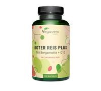Vegavero Red Rice Capsules | 2.9 mg Monacolin K | Natural Blood Circulation Support | 120 Capsules | Vegan
