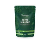 Vegavero Super Greens Powder | 20+ Superfood Ingredients | Morning Complete | Adaptogens, Mushrooms, Algae, Probiotics & Fibre | with Standardised Extracts | Vegan & Gluten-Free