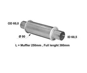 VEGAZ US-557 End Silencer, universal