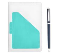 VEGCOO Academic Diary 2026 A5 Page a Day, Work Diary Teacher Planner Agenda Diaries Planners Productivity Daily Planner from Jan 2026 to Dec 2026 with Colorful Monthly Tabs & a Pen, Green