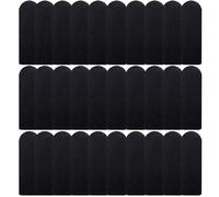 VEGCOO Foot Files Replacement Pads for Stainless Steel Rasp File, Pedicure Foot File Refill Callus Remover for Dead Skin, Professional Foot File Pads for Bath Pedicure Salon (S, #180) - 60 Pcs