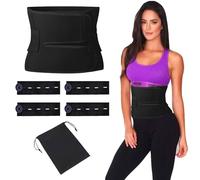 VEGCOO Postpartum Belly Wrap, Women Postpartum Girdle Corset Recovery Belly, C Section Recovery Belt Abdominal Binder After Birth Brace