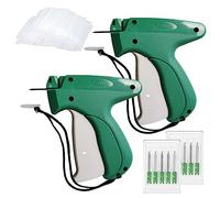 Vegena Pack of 2 Labeling Gun for Clothes, Label Gun with 10 Replacement Needles & 5000 Stapling Threads, Micro Stitch Gun Set