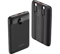 VEGER Fast Charging 22.5W Compact 10000Mah PowerBank + Cables for Apple Samsung