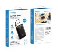 Veger - K2 - 20,000mAh 35W PD Digital Display Powerbank - PD35W Laptop Charging