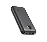 VEGER Portable Charger 20000mAh Power Bank, PD 20W Fast Charging, Compact Design, Digital Display, Model W2039 L20S, 3 USB Ports