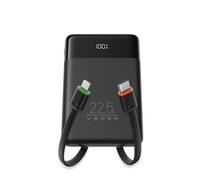 VEGER Power Bank Fast Charging 10000mAh,Portable Charger Built in Cables