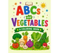 Vegetable ABCs Coloring Book