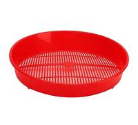 Vegetable and Fruit Cleaning Filter Basket, Plastic Blueberry Sieve, Fruit and Vegetable Washing Basket Multifunctional Drain Colander for Kitchen Garden Yard