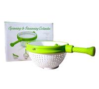 Vegetable and Fruit Spinner - Lettuce Dryer with Drain Basket - Ideal for Rinsing and Drying Food