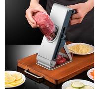 Vegetable and Meat Cutter, with 3 Blades, Slicer Shredder, Fruit Peeler Potato Cheese Drain Grater Chopper Kitchen Accessories Tool