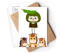 Vegetable Beans Green Delicious UU Postcards Envelopes Cards Mailing Year Horse