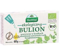 Vegetable Broth in Cubes with Reduced Salt Content Without Palm Oil Gluten-Free BIO 60 g EkoWital