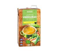 Vegetable Broth, Liquid, 1L Carton, Pack of 3, Spanish Cuisine