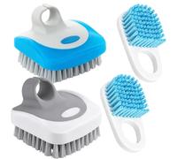 Vegetable Brush Potato Scrubber, Food Cleaning Brush Set for Kitchen Use, Efficient Vegetable Scrubber with Durable Design, Four Piece Kitchen Cleaning Tools for Daily Meal Preparation