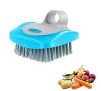 Vegetable Brush Potatoes Scrubbing Brush Mushroom Brush Potato Scrubber Cleaning Brush Comfortable Finger Grip Dish Brush for Washing Fruit Carrots Mushrooms Kitchen