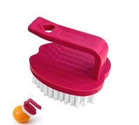 Vegetable Brush Scrubber For Food - Ergonomic Anti Slip Handle Cleaning Brush For Vegetable, Potato, Egg, Dish, Pot, Pan | Durable Kitchen Cleaning Tool For Cooking, Kitchen, Bathroom, Home Use