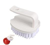 Vegetable Brush Scrubber for Food | Ergonomic Cleaner with Anti-Slip Handle | Compact Veggie Wash,for Fruits Vegetables Potato Egg Food Dish Pot Pan Cooking Bathroom Tile Sink Washing Scrubbing