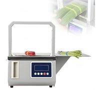 Vegetable Bundling Machine - Fully Automatic Sensor with Intelligent Display, 50N Adjustable Force, Fault Self-Check for Food Packaging, Gantry Frame 170x220mm