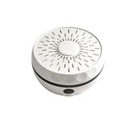 Vegetable Chopper for Fruit Vegetables: Kitchen Device with Washing Cleaning Function for Meat Seafood, USB Rechargeable, Wireless (White, 9.2 x 4.8 cm)