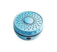 Vegetable Chopper for Fruit Vegetables: Kitchen Device with Washing Cleaning Function for Meat Seafood, USB Rechargeable, Wireless (Blue, 9.2 x 4.8 cm)
