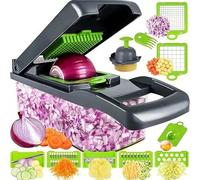 Vegetable Chopper, Multifunctional Onion Chopper, Mandoline Slicer & Dicer Cutter for Kitchen Food Chopper for Veggies, Potato, Carrot, Garlic, Salad Vegetable Slicer Kitchen Tools Gadgets